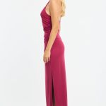 Red Bodycon Dress Halter Neck 3