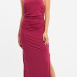 Red Bodycon Dress Halter Neck 5