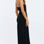 Black Maxi Dress Cut Out 4